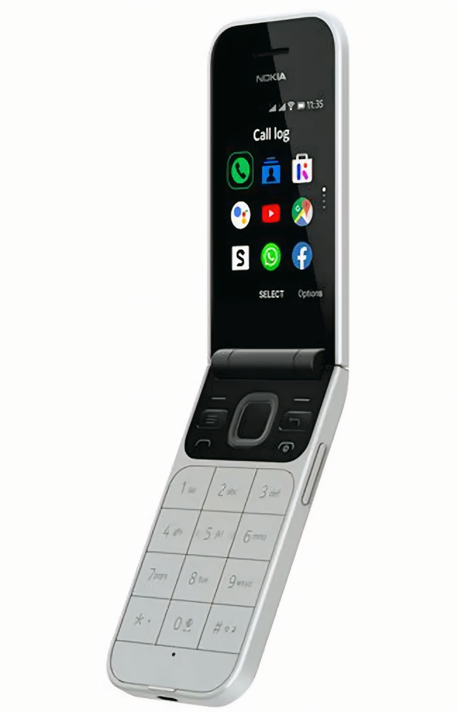 Nokia 2720 Flip - হোয়াইট কালার